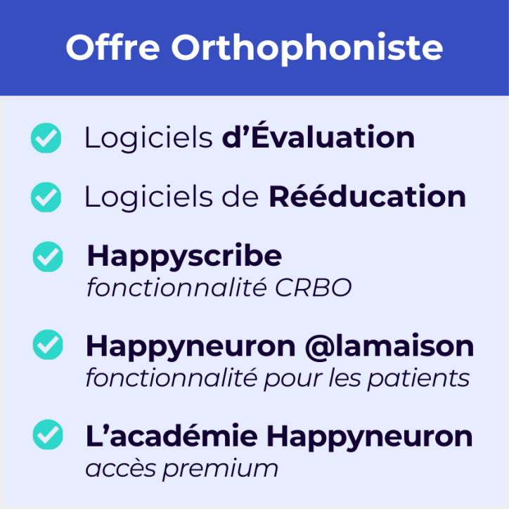 L'offre Orthophoniste