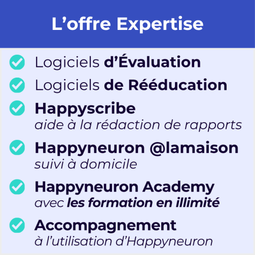 L'offre Expertise Orthophonie