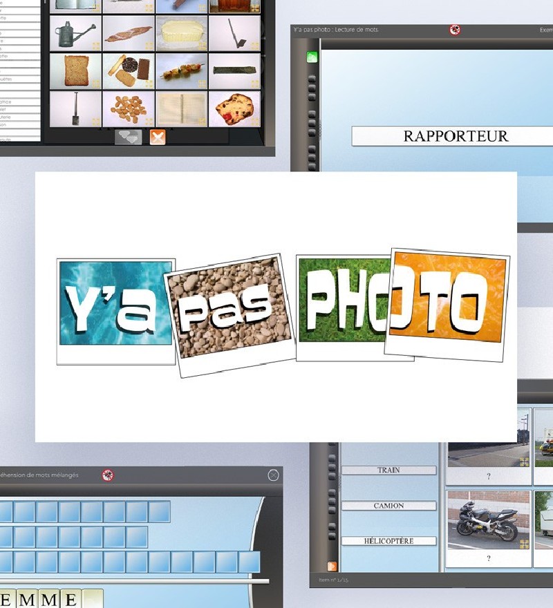 Logiciel orthophonie et imagier Y'a Pas Photo