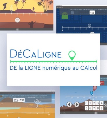 DéCaLigne, logiciel pour la stimulation de la cognition mathématique