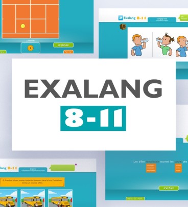 Exalang 8-11 logiciel de bilan pour l'examen du langage
