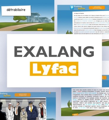 Exalang LyFac, logiciel d'évaluation du langage des 17 ans et plus