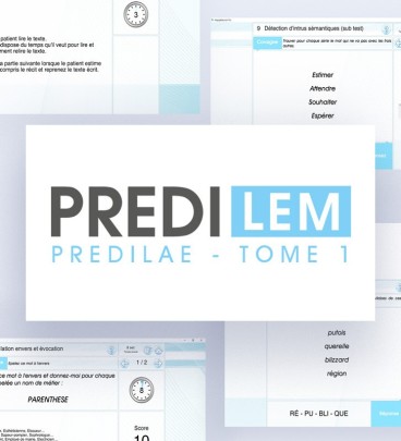 Predilem, logiciel de bilan adulte pour orthophonistes