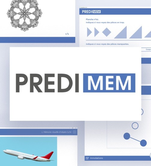 PrediMem, logiciel d'évaluation de la mémoire