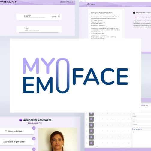 MyoEmoFace, évaluation Émotions et Motricité bucco-linguo faciale