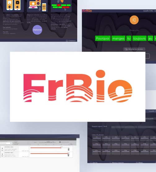 frBio, logiciel d'évaluation de la compréhension auditive dans le bruit