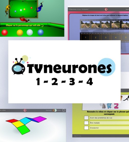 TV Neurones 1-2-3-4, travail des fonctions cognitives