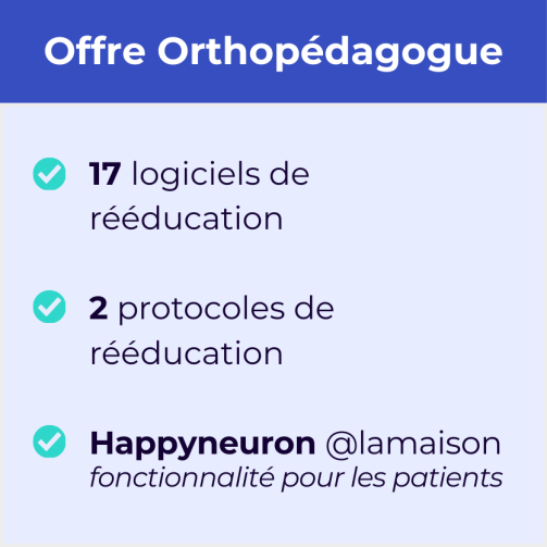 L'offre Orthopédagogue